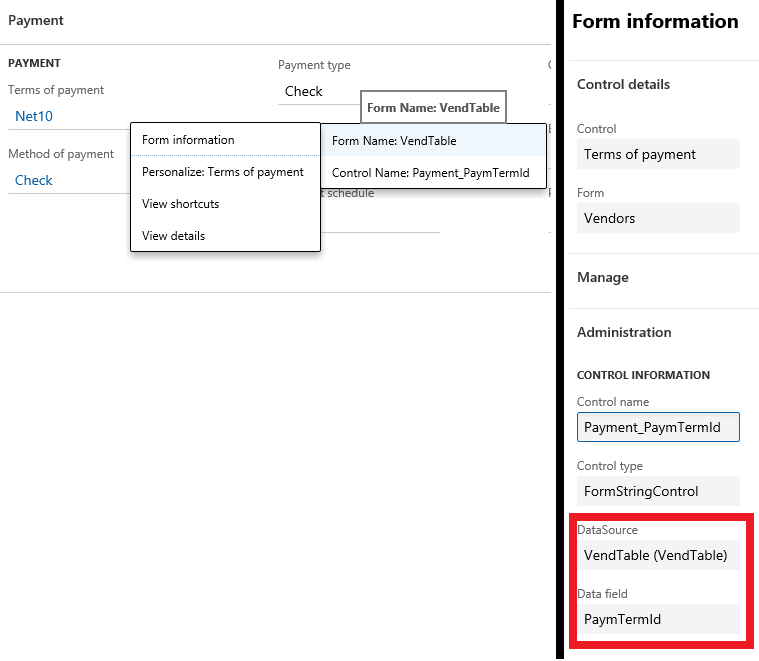 FLS Form Information